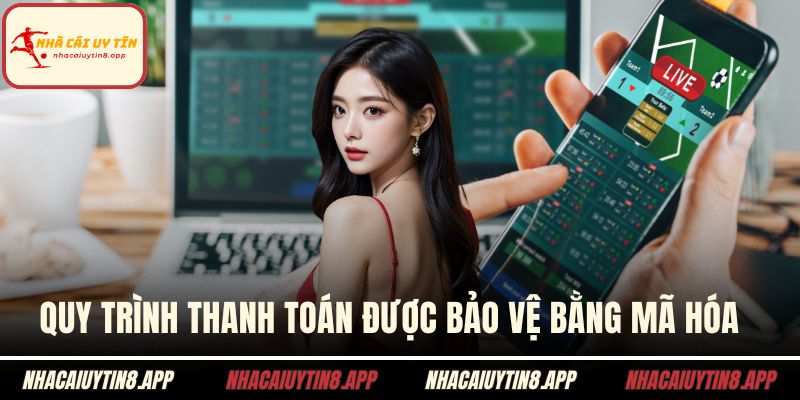 Quy trình thanh toán được bảo vệ bằng mã hóa cấp cao
